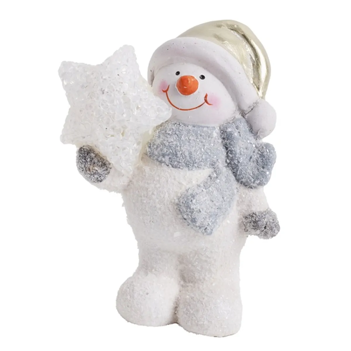 IRIS hóember+csillag leddel 14,5cm #1