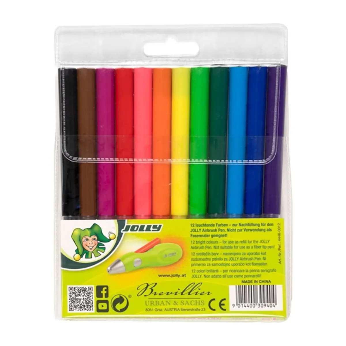 Jolly Airbrush Fun 12 darabos utántöltő készlet #2