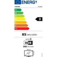 Hisense 75" 75U8NQ 4K UHD Smart MiniLED TV #10