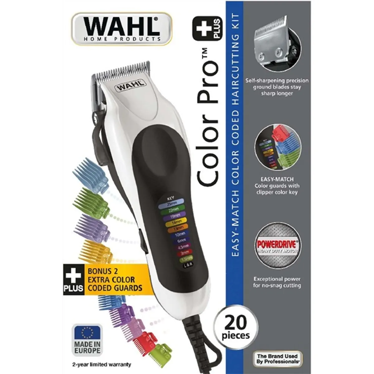 Wahl Color Pro Plus vezetékes hajvágó #5