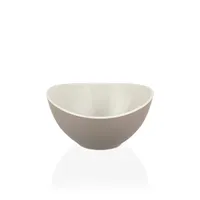 IRIS L-00468 dupla színű tál 450ml, zöld, szürke, beige #1