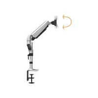 DIGITUS gázrugós C-bilincses univerzális (VESA 75/100) 1-es ezüst monitor tartó konzol #3