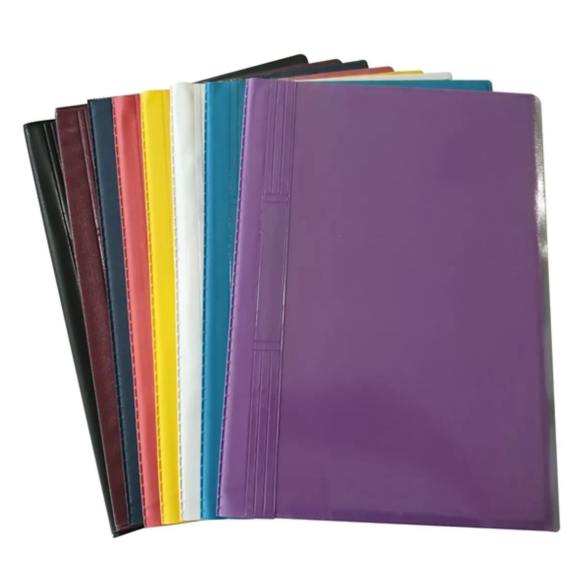 Plastweld PVC A4 pink kemény hátlapos gyorsfűző #1