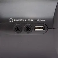 Aiwa BBTC-550BK hordozható fekete rádiós CD lejátszó #6