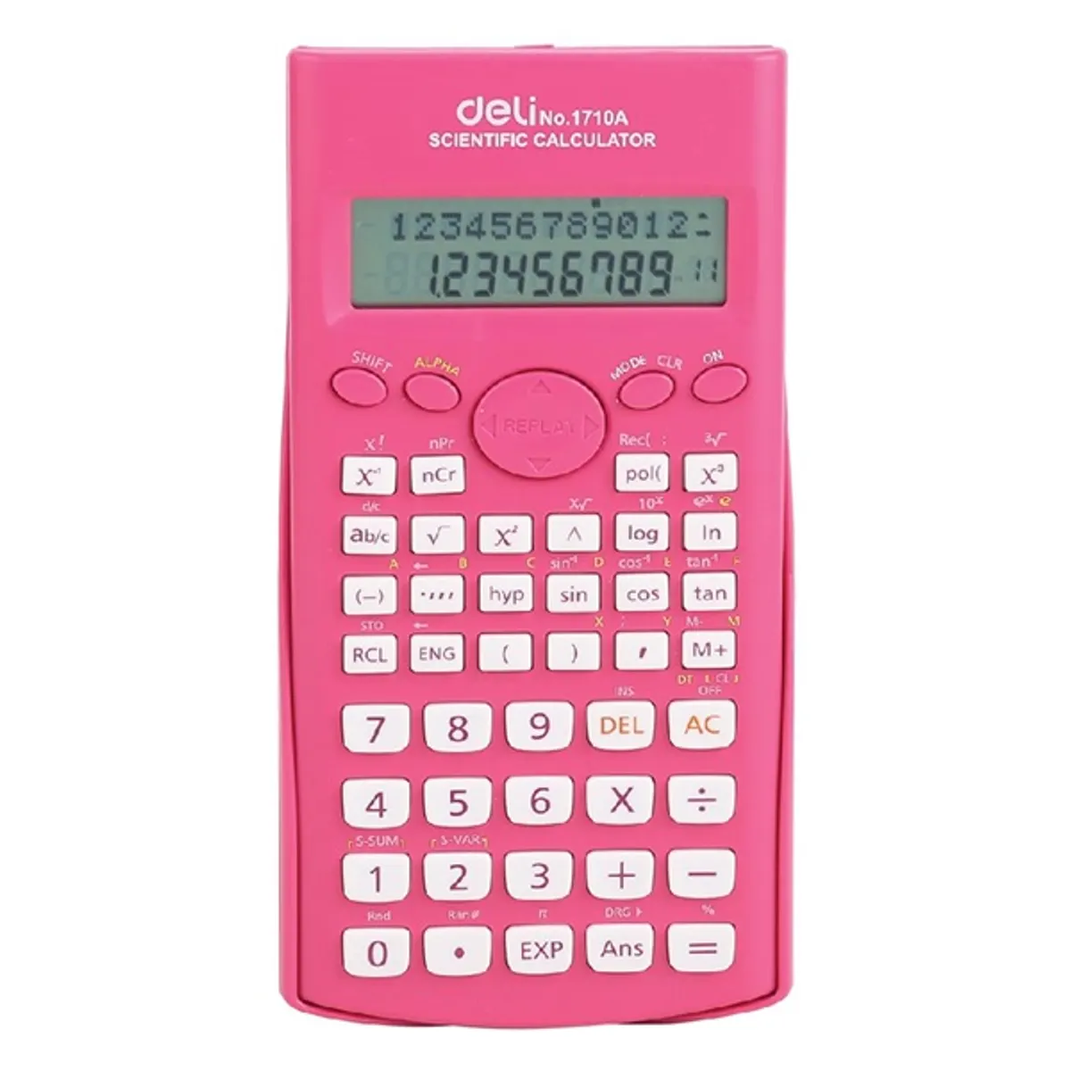 Deli Core DL-1710 240 funkciós magenta tudományos számológép #1