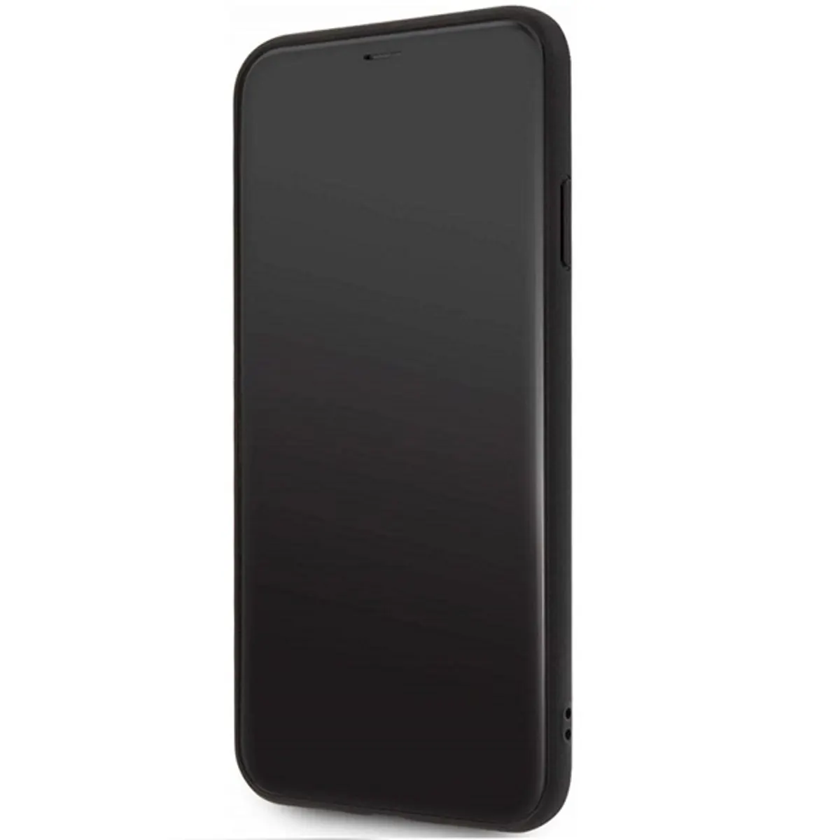 FERRARI On Track iPhone 11 Pro Max fekete puha PU gumi hátlap #3