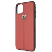 FERRARI iPhone 11 Pro Max függőlegesen csíkozott piros hátlap #2