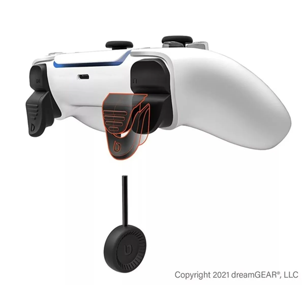 Bionik BNK-9059 Quickshot Pro Playstation 5 kontroller fekete ravasz kiegészítőcsomag #2