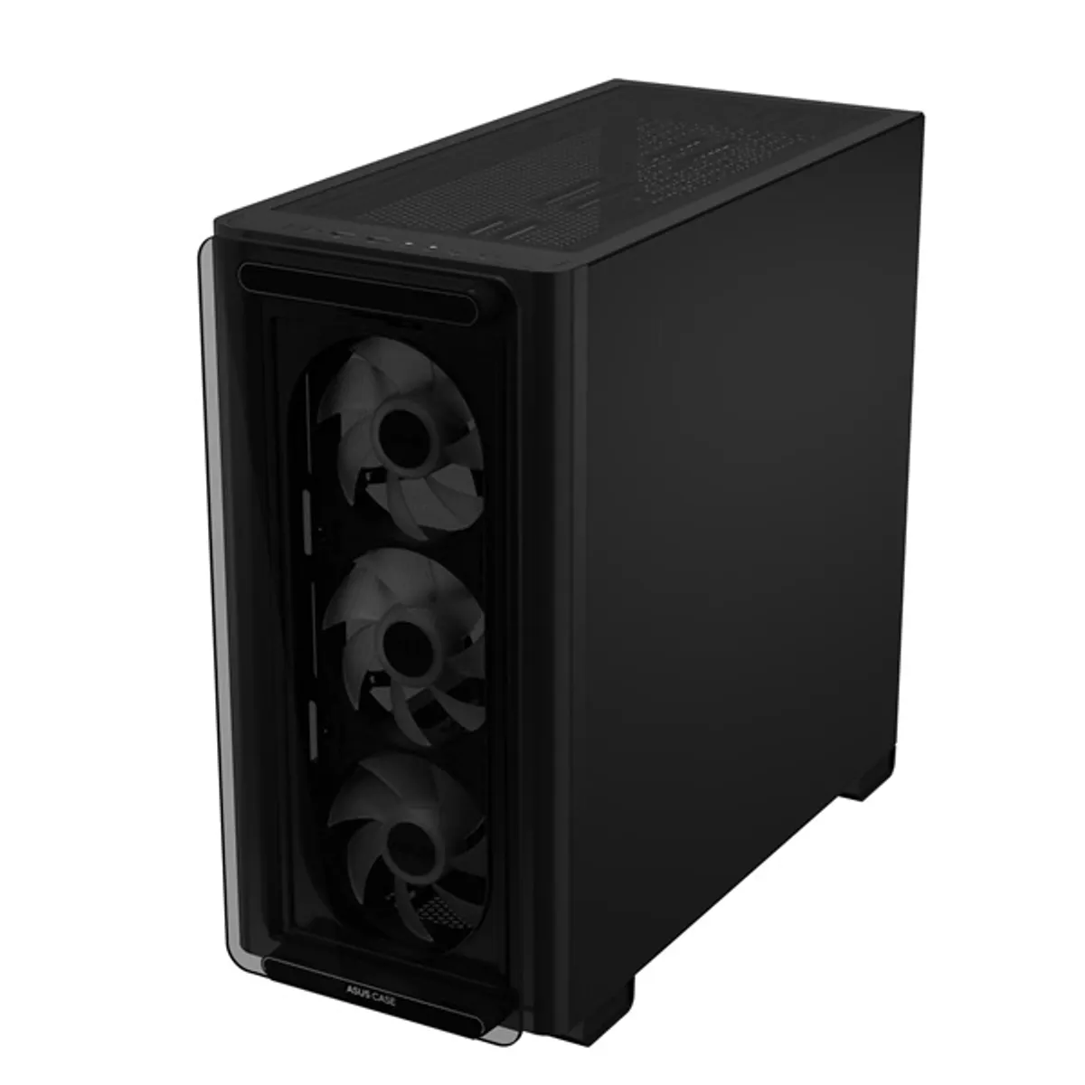 ASUS A23 PLUS fekete (táp nélküli) ablakos mATX ház #9
