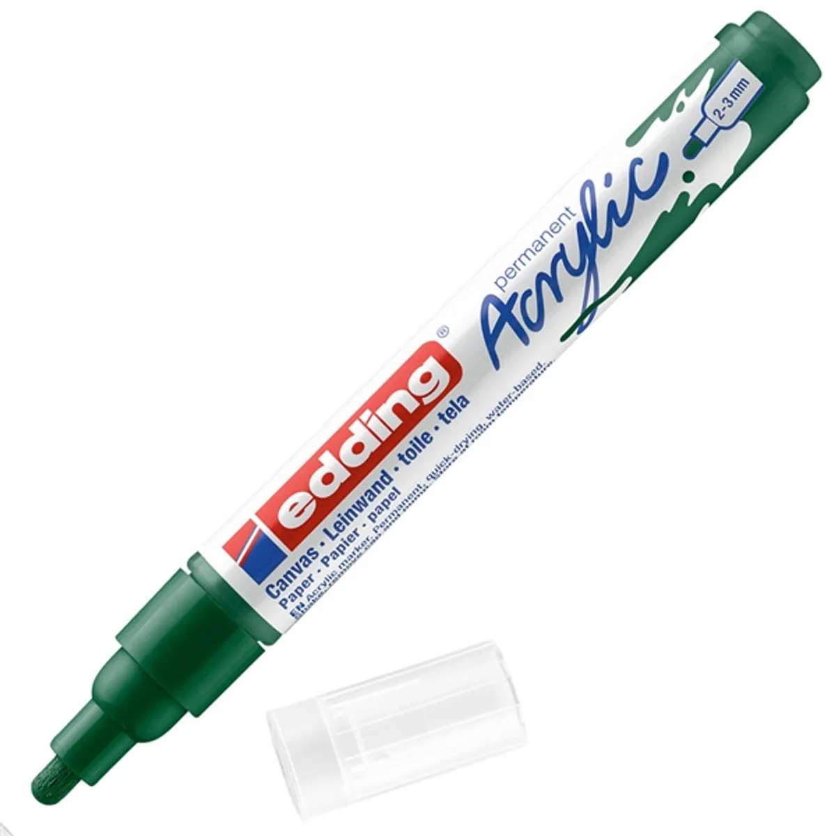 Edding 5100 M mohazöld színű (904) D10 akril marker #4