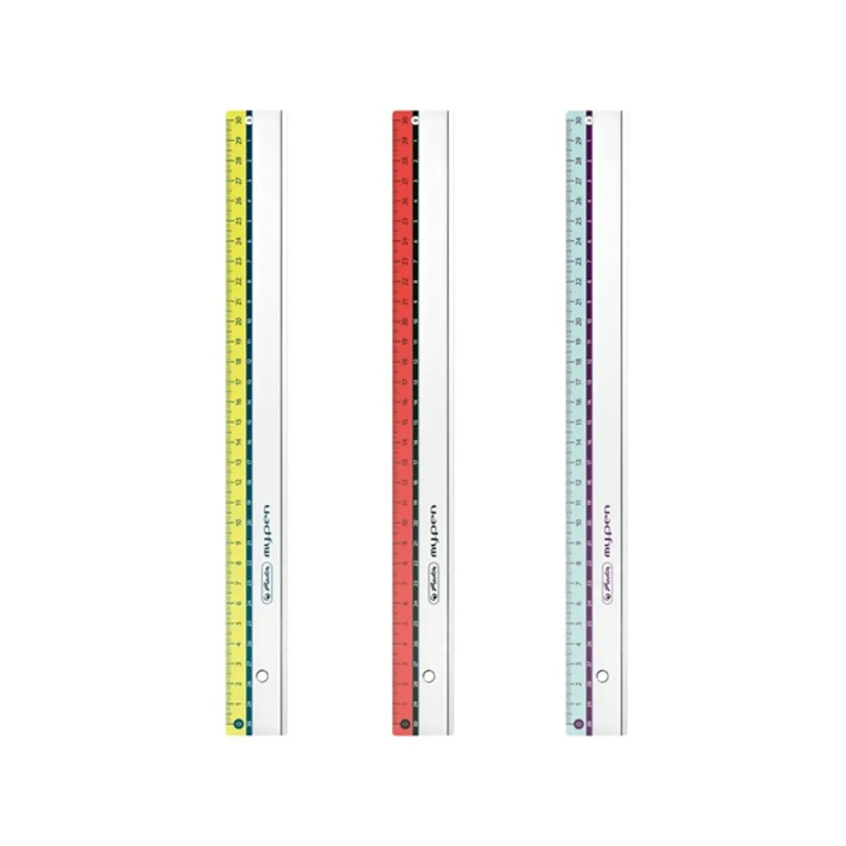 Herlitz my.pen 30cm-es színes vonalzó #1
