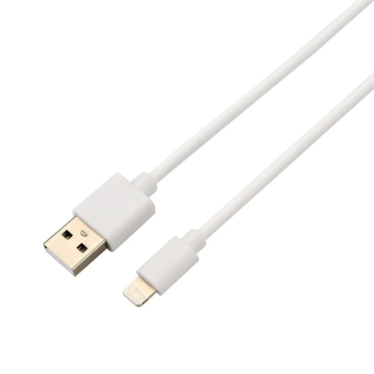 AVAX CB104W PURE 1m 2,1A USB A-Lightning fehér adat- és töltőkábel #2