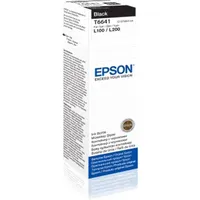 Epson C13T66414A T6641 70ml EcoTank kompatibilis fekete tintapalack #3