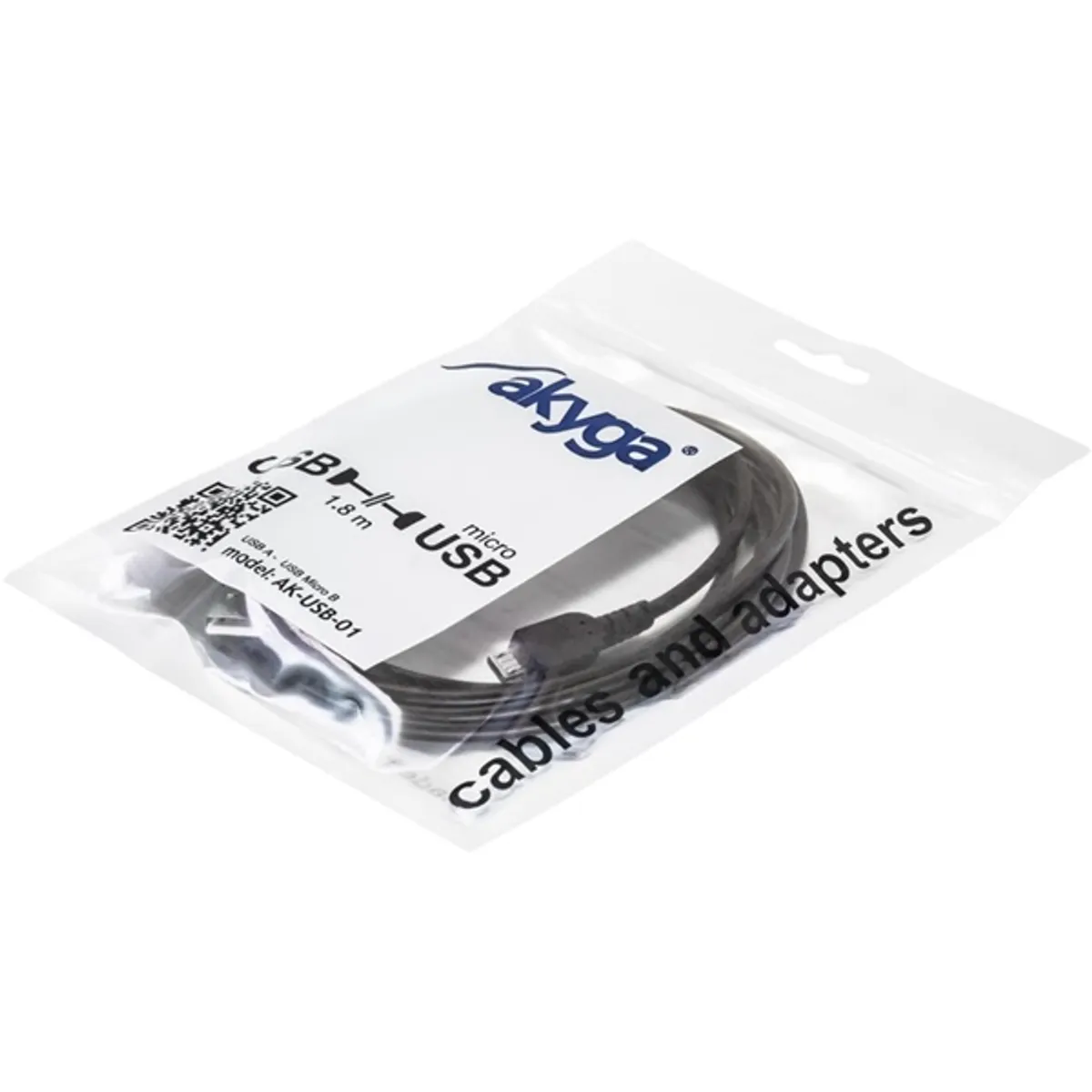 Akyga AK-USB-01 1,8m USB-A - microUSB kábel #4