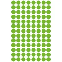 Avery 3592 8mm visszaszedhető 416db-os fűzöld jelölőpont #2