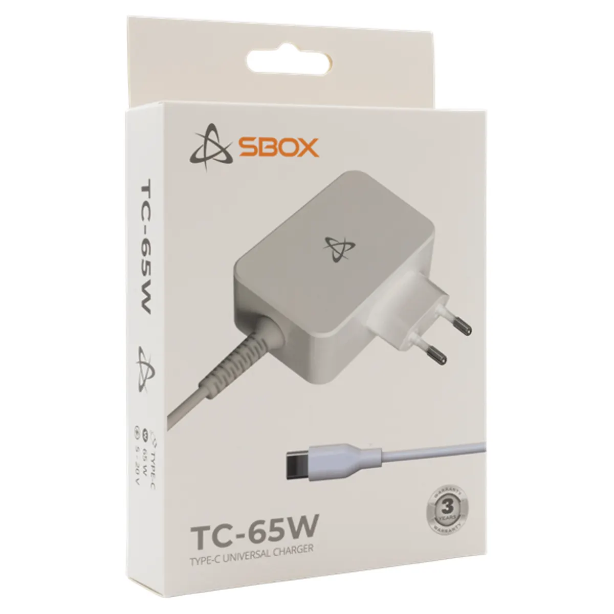 Sbox TC-65W töltő adapter #3