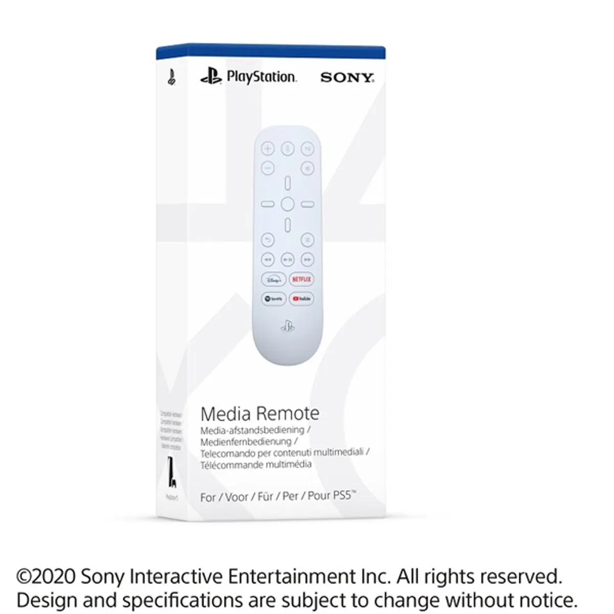 PlayStation®5 Media Remote konzol távirányító #1