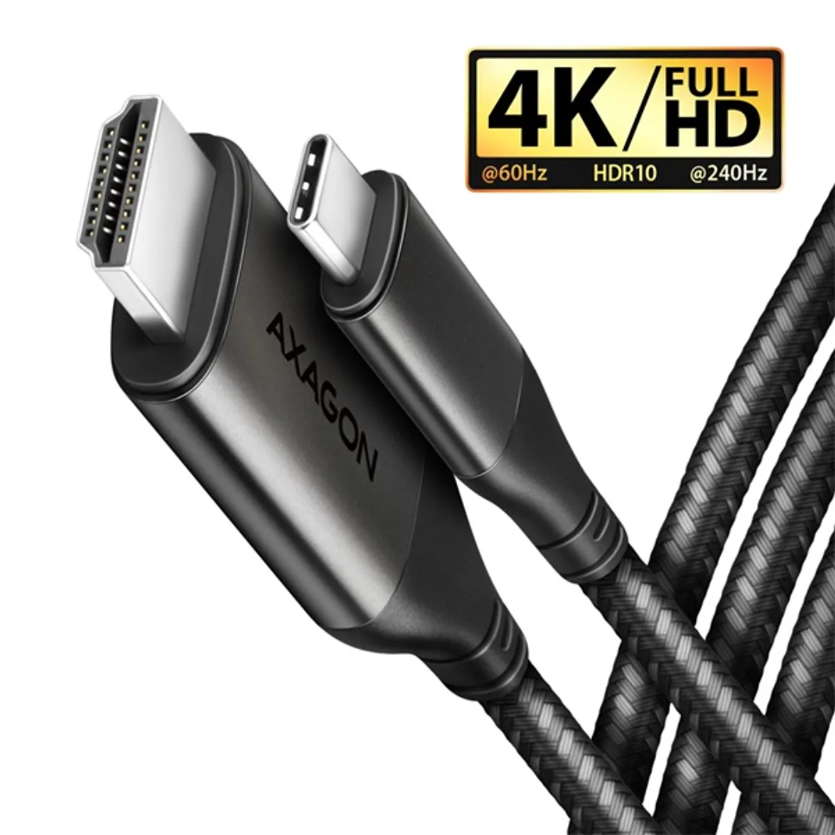 Axagon RVC-HI2MC USB-C - HDMI 2.0 kábel #1