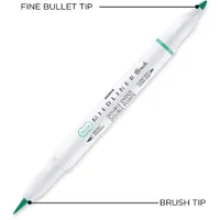 Zebra Mildliner Brush 10db-os kettős végű ecset marker #4