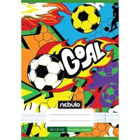 Nebulo Vagány minták II.  A5 4. osztályos 21-32 tűzött vonalas füzet #4