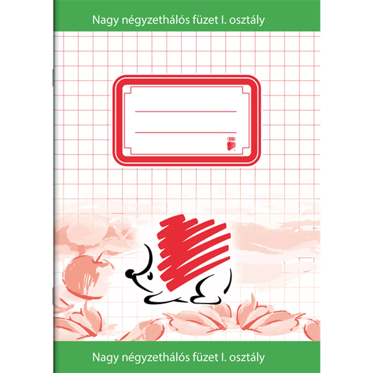 ICO Süni A5 1.osztályos nagy kockás füzet #1