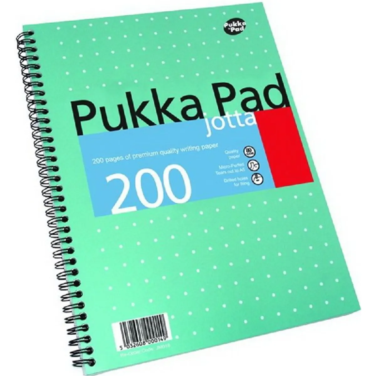 Pukka Pad Jotta Metallic A4 200 oldalas vonalas spirálfüzet #1