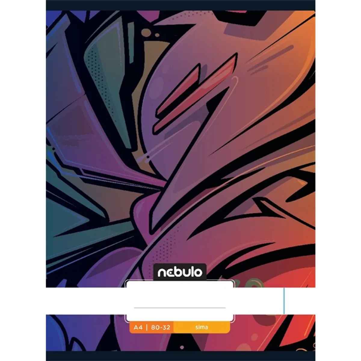 Nebulo Xtreme A4 80-32 tűzött sima füzet #5