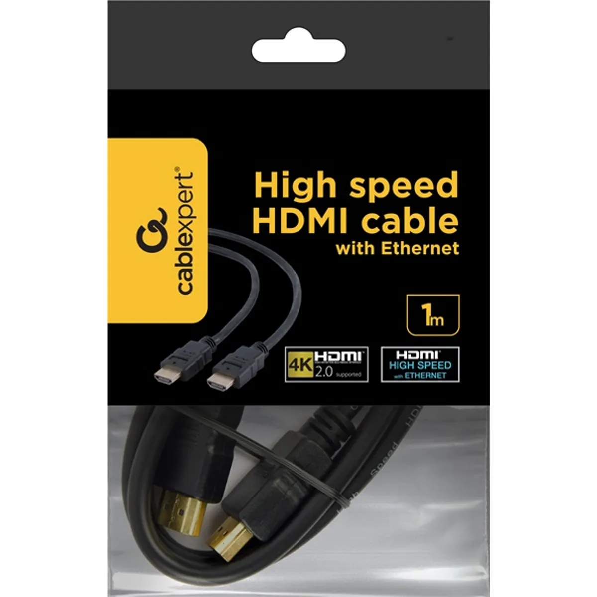 Gembird CC-HDMI4-1M 1m HDMI 2.0 - HDMI 2.0 M/M fekete kábel #4