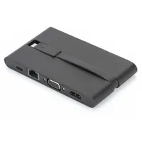 DIGITUS DA-70865 USB-C utazó 9 portos univerzális notebook dokkoló állomás #4