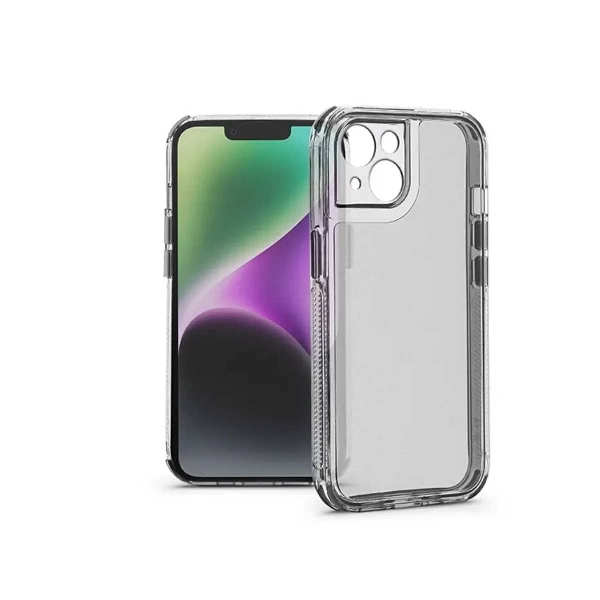 Haffner HF324147 Apple iPhone 14 Matrix Clear kameravédős átlátszó szilikon tok #1