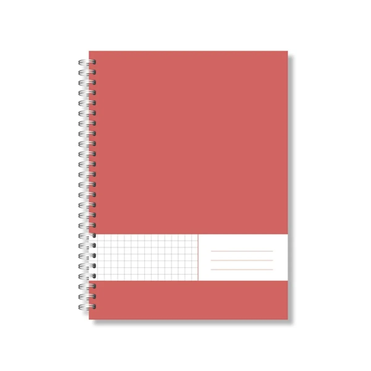 PD A5 70 lapos kockás spirálfüzet #1