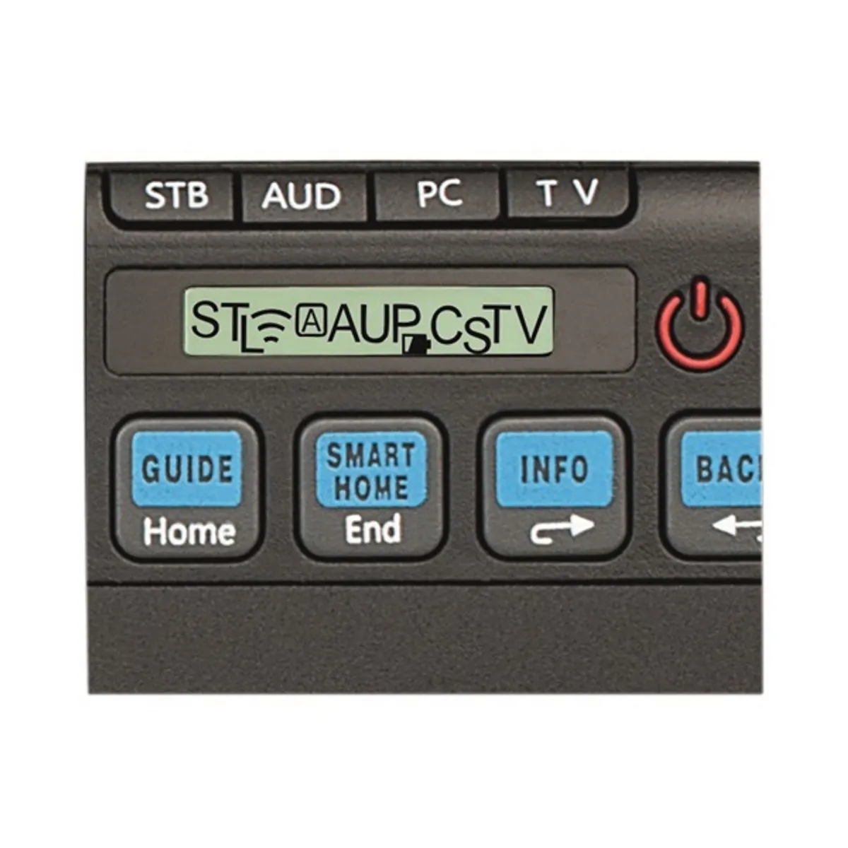 Thomson 132699 ROC3506 4 az 1-ben fekete multimédiás vezeték nélküli érintőpados LG Smart TV billentyűzet #5