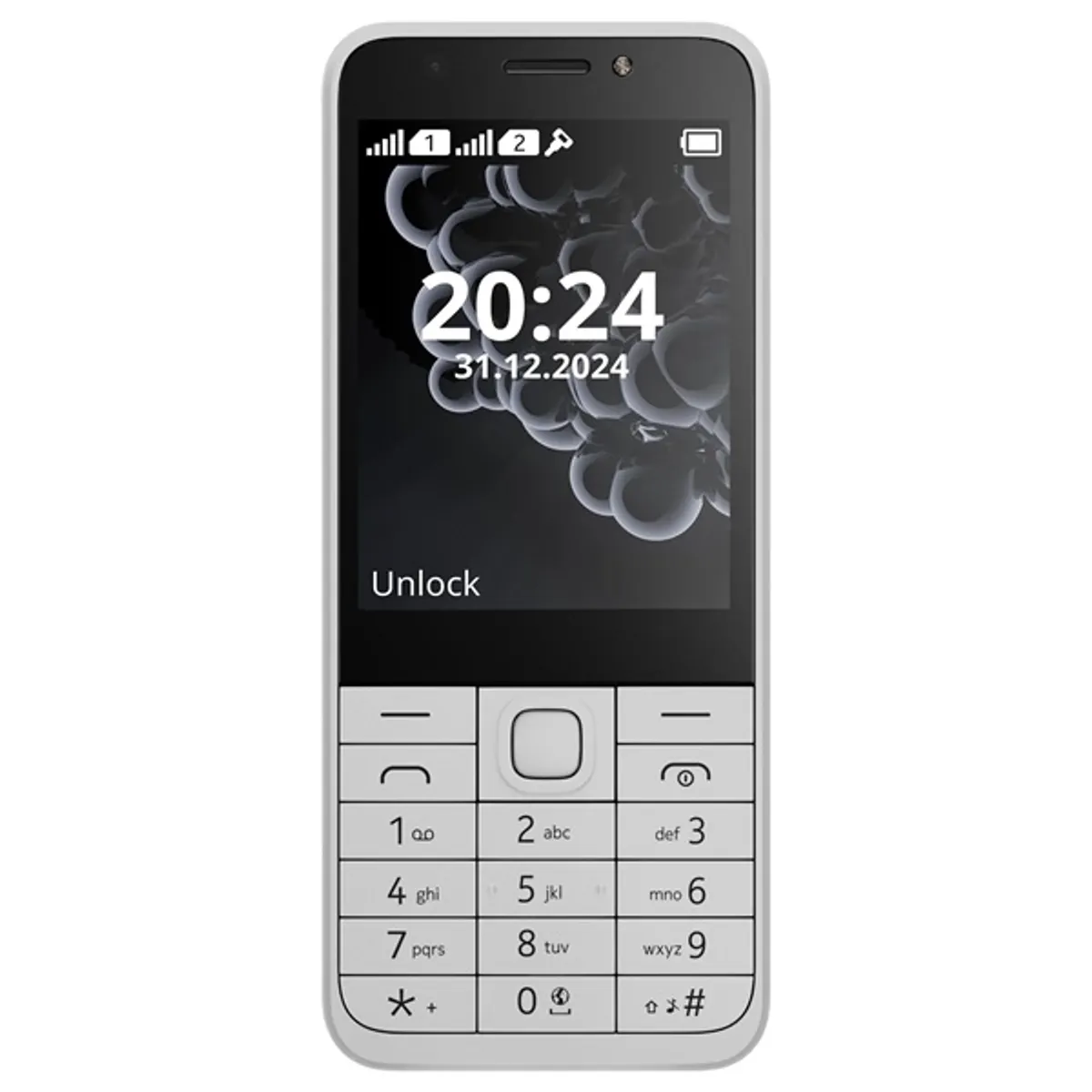 Nokia 230 (2024) 2,8" DualSIM fehér mobiltelefon #1