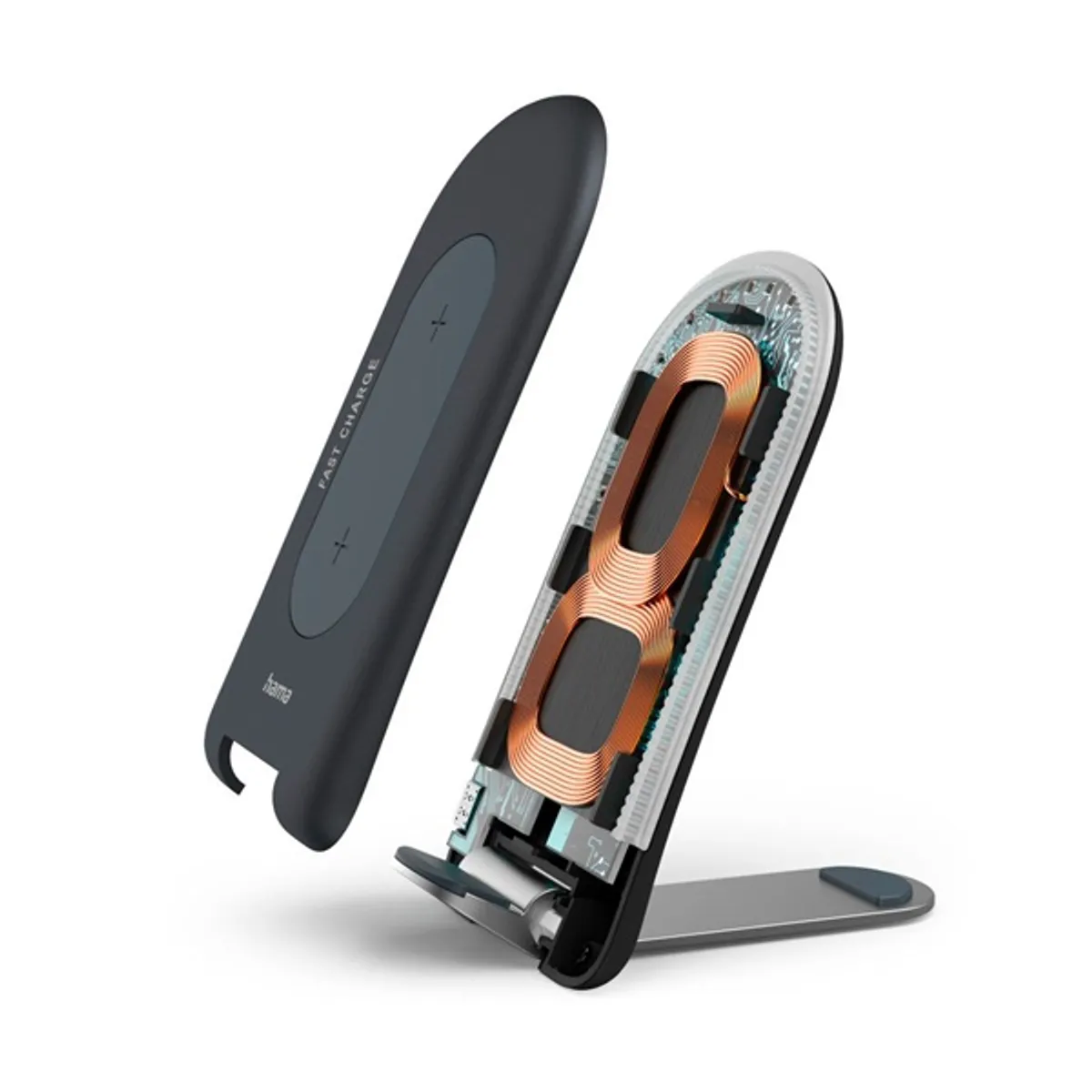 Hama 201689 FIC E3 "QI-FC15S" vezeték nélküli mobiltelefon QI töltő #3