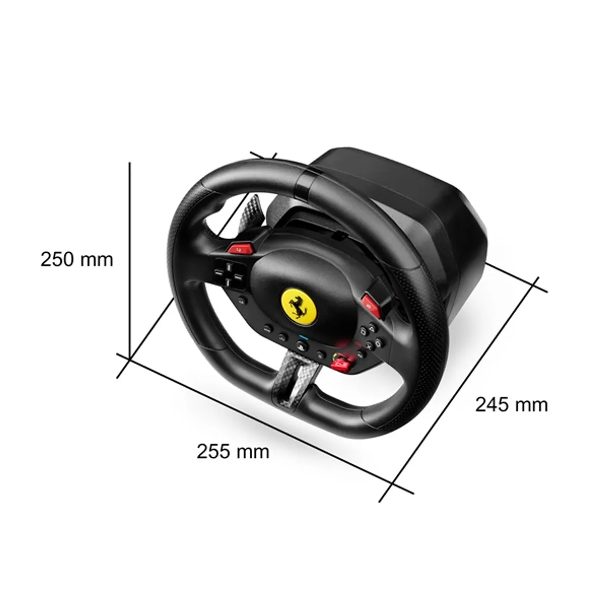 Thrustmaster 4160880 T98 Ferrari 296 GTB Edition PS5/PS4/PC kormány + pedál #6
