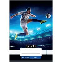 Nebulo Vagány minták A5 20-32 tűzött sima füzet #4