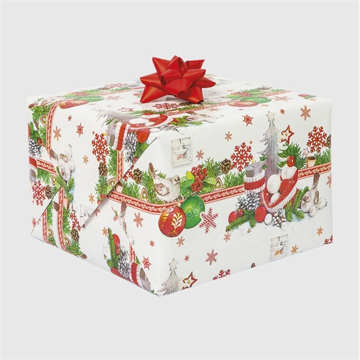 IRIS Karácsonyi tekercses csomagolópapír,  200x70cm, különböző mintákkal, 60g/m2 #3