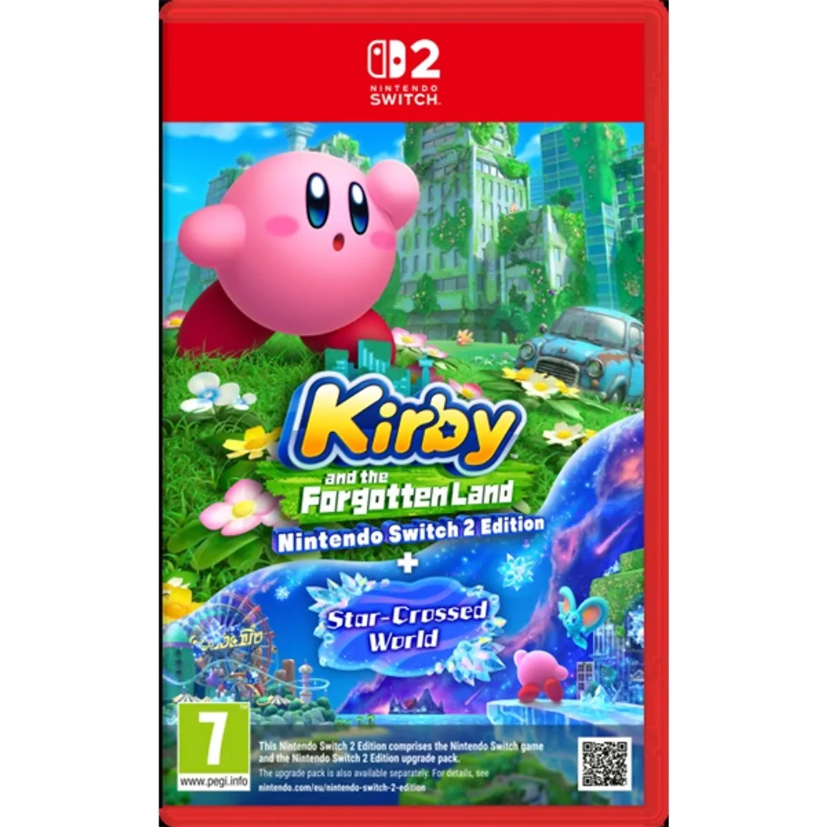 Kirby and the Forgotten Land+Star-Crossed WLD Nintendo Switch 2 játékszoftver #1