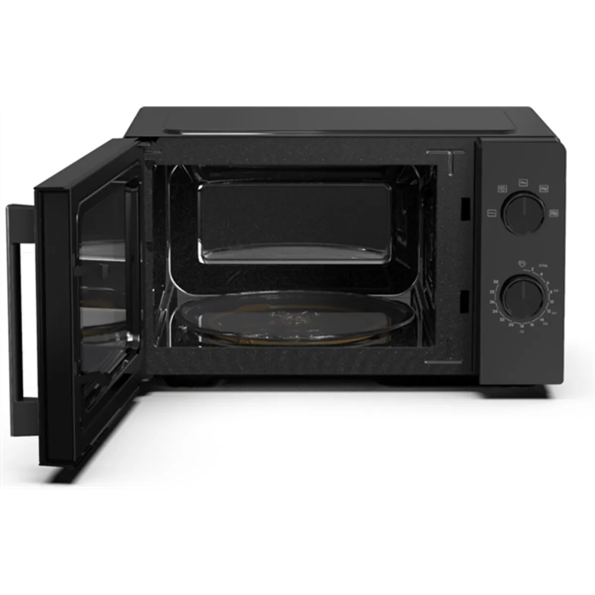 Hisense H20MOBP1HI 700W 20L fekete mikrohullámú sütő #2