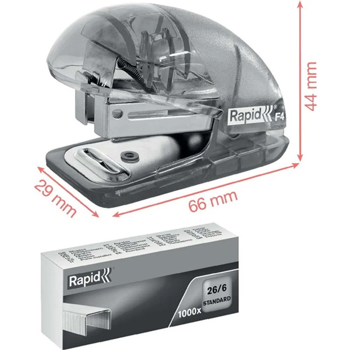 Esselte ColourBreeze korall mini tűzőgép #5