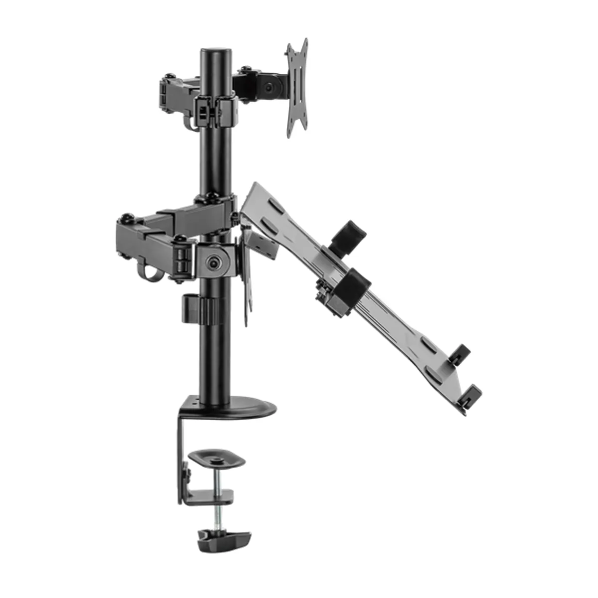 Sbox LCD-LM01-2 13"-27" asztali laptop és monitor tartó konzol #2