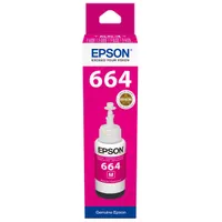 Epson C13T66434A T6643 70ml EcoTank kompatibilis magenta tintapalack #1