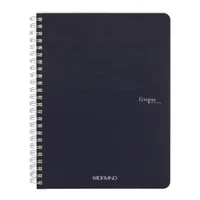 Fabriano Ecoqua A5 70lapos sötétkék sima spirálfüzet