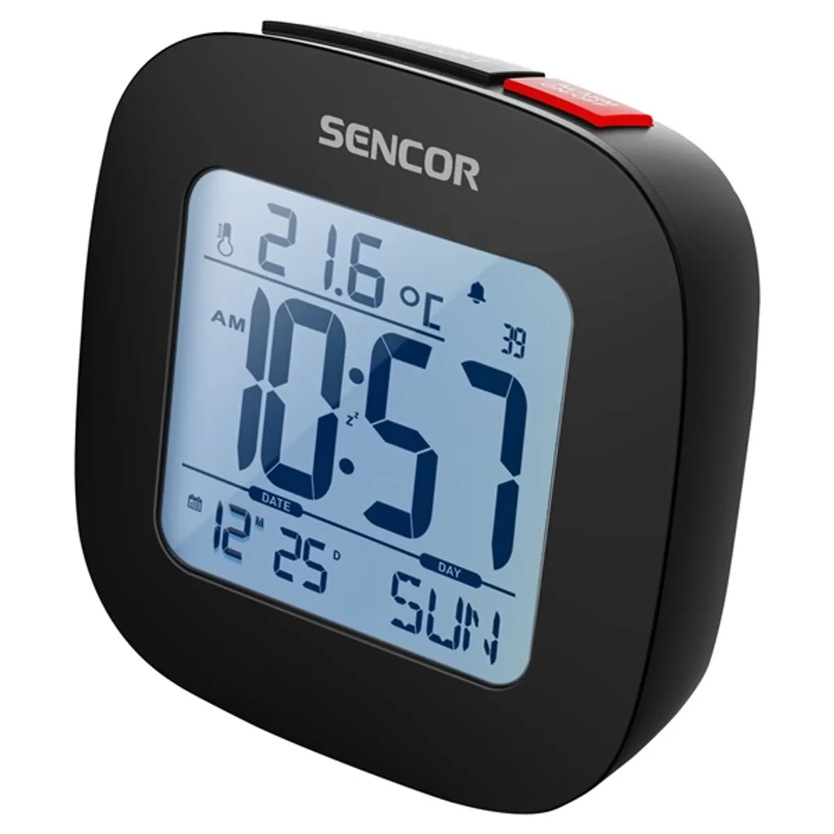 Sencor SDC 1200 B fekete ébresztőóra #1
