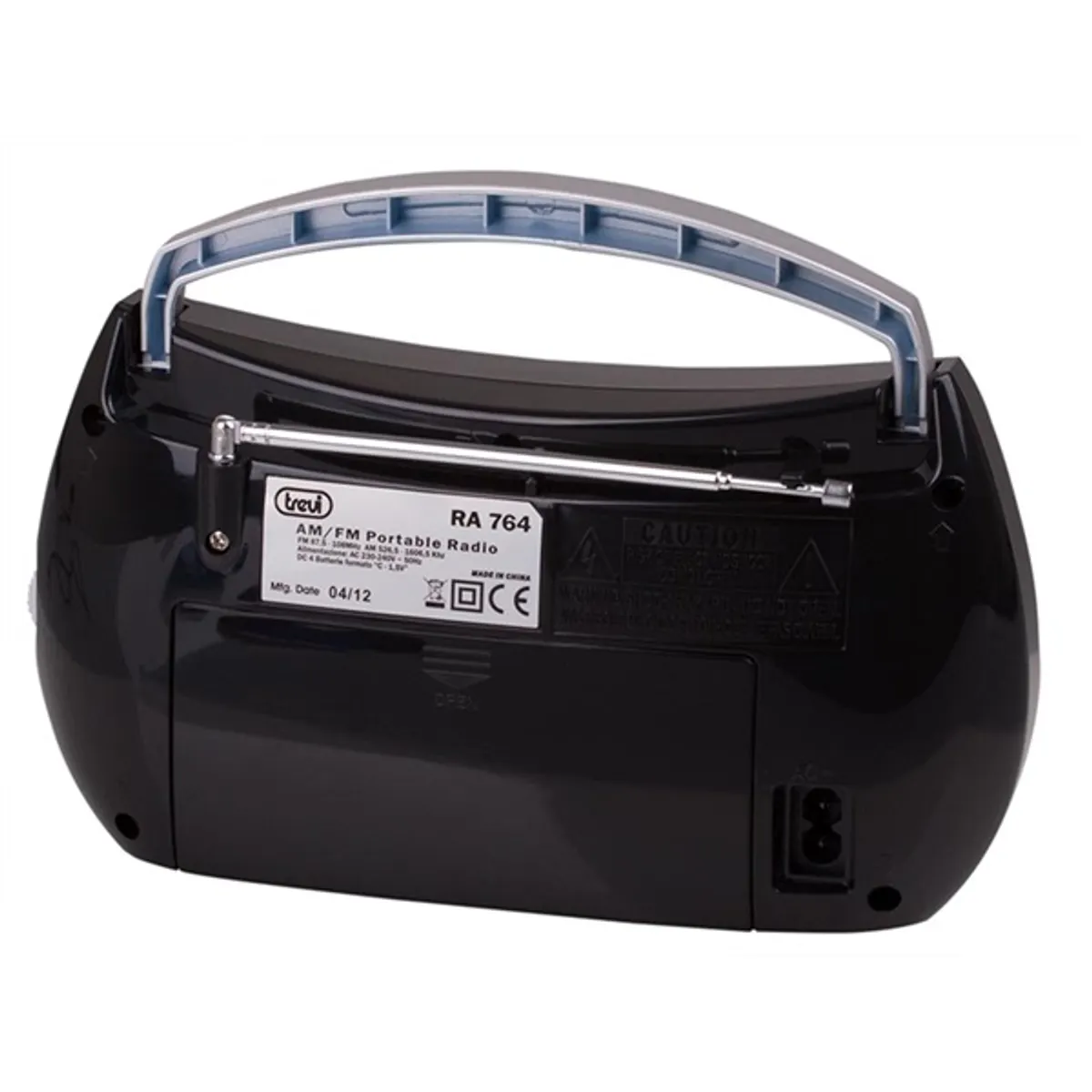 Trevi RA 764 Black fekete rádió #3