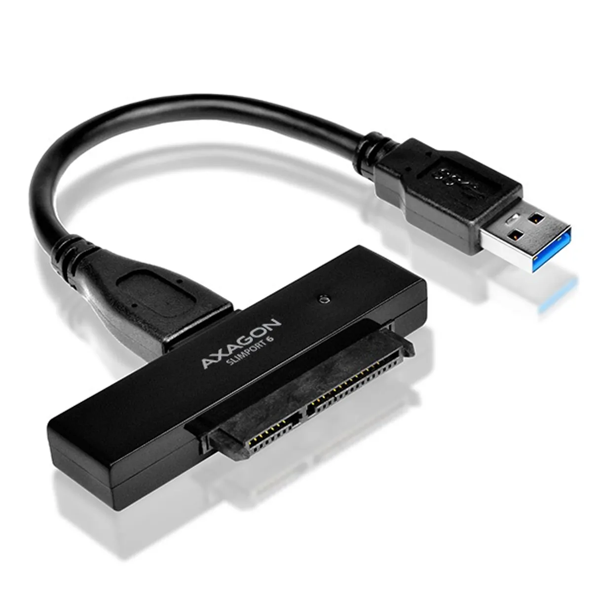 Axagon ADSA-1S6 USB 3.0 szürke külső SATA3 HDD/SSD ház #2