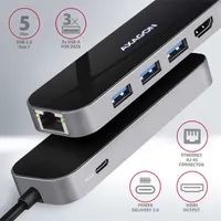 Axagon HMC-6GL SUPERSPEED USB-C COMBO 6IN1 HUB #2