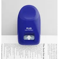 Plus Japan asztali kapocsmentes kék tüző- és lyukasztógép #2