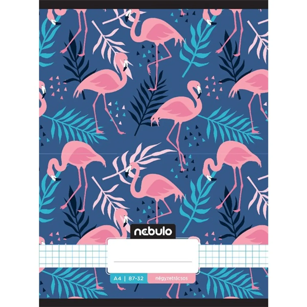 Nebulo L-Design A4 87-32 tűzött kockás füzet #3