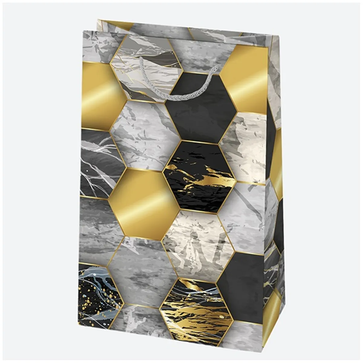 IRIS ajándéktasak, különböző színekben és mintákkal, 160x240x70 mm #3